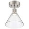 Access Lighting Port Nine Martini, Martini LED SemiFlush, Brushed Steel Finish, Clear Glass 63146LEDD-BS/CLR - alternate 6
